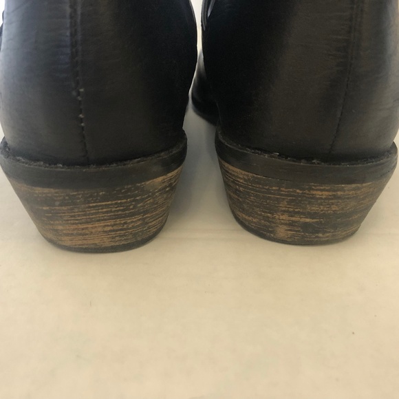 Forever 21 Studded Black Boots - Picture 6 of 9